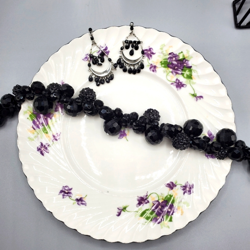Earrings and Necklace Set